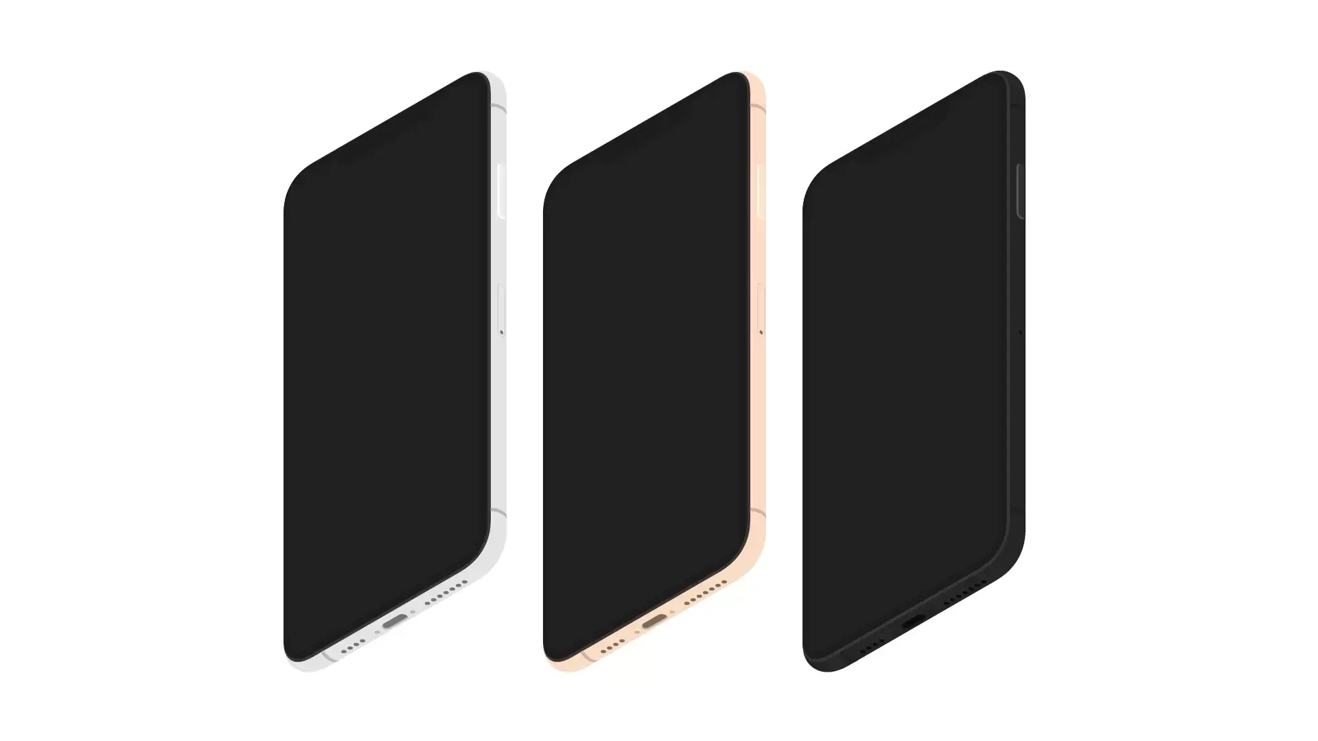 iPhone XS 样机各角度合集