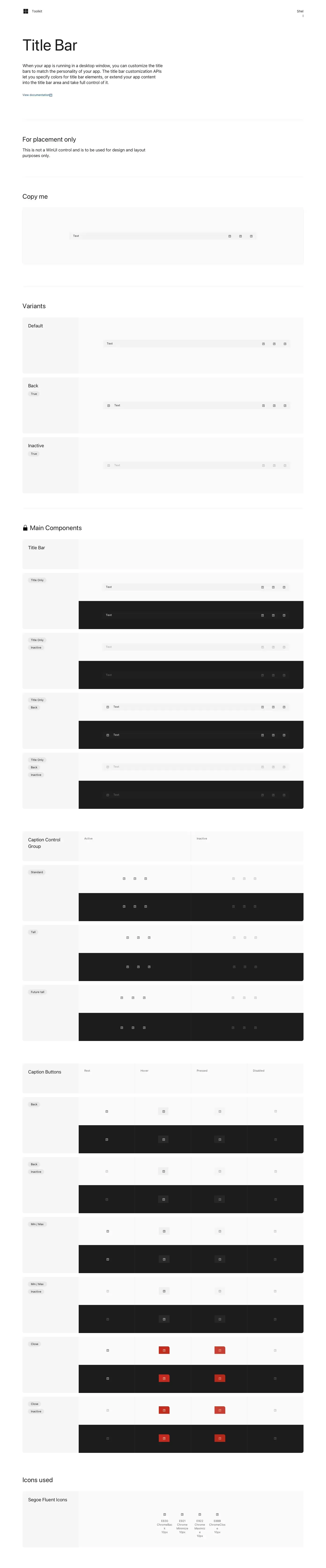 Windows UI