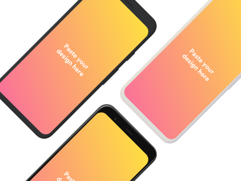 谷歌Pixel 4手机样机