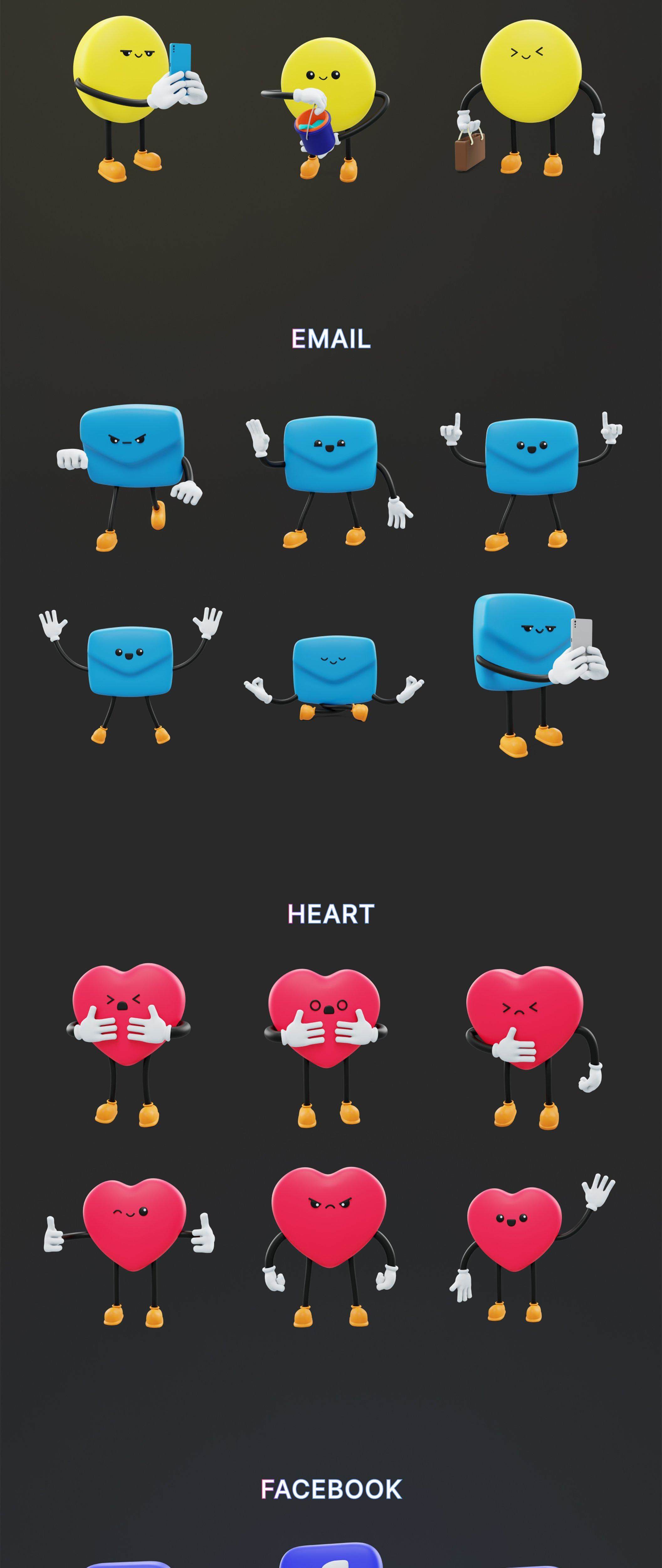 强壮3D角色模型素材