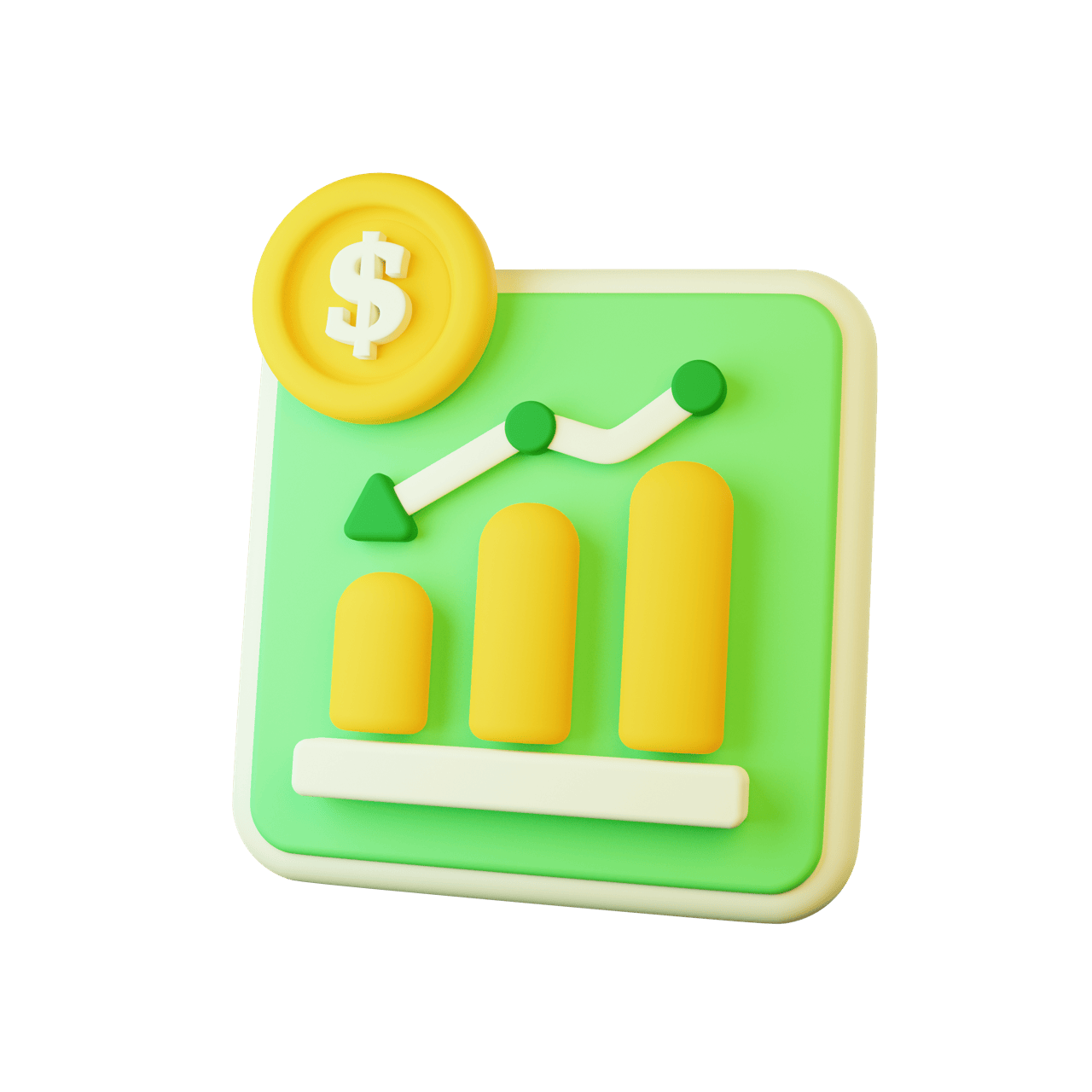 金融货币储蓄3D图标模型