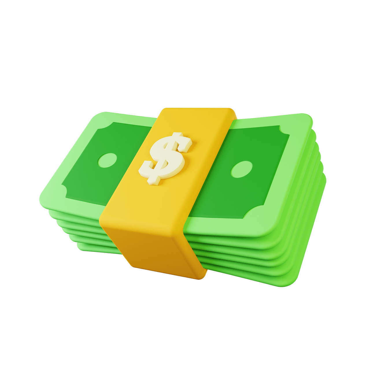 金融货币储蓄3D图标模型