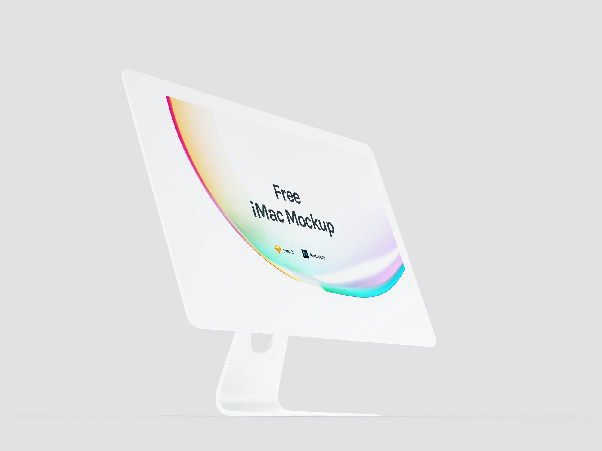 免费iMac免费包装模板样机mockup插图2