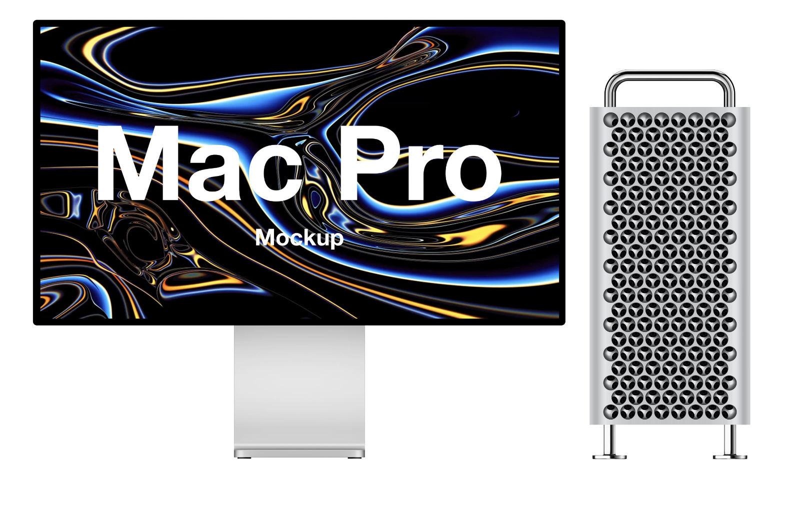 免费Mac Pro Mockup2019最新Mac样机psd源文件插图