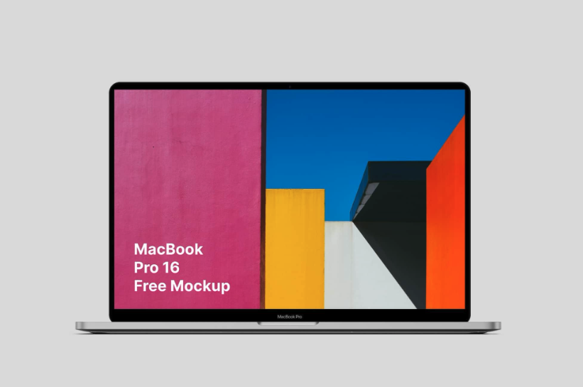 免费MacBook Pro 16 Mockup样机模板插图