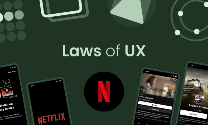 案例研究：如何实际应用UX设计法则？来看看 Netflix (网飞) 遵循的7个用户体验定律！插图