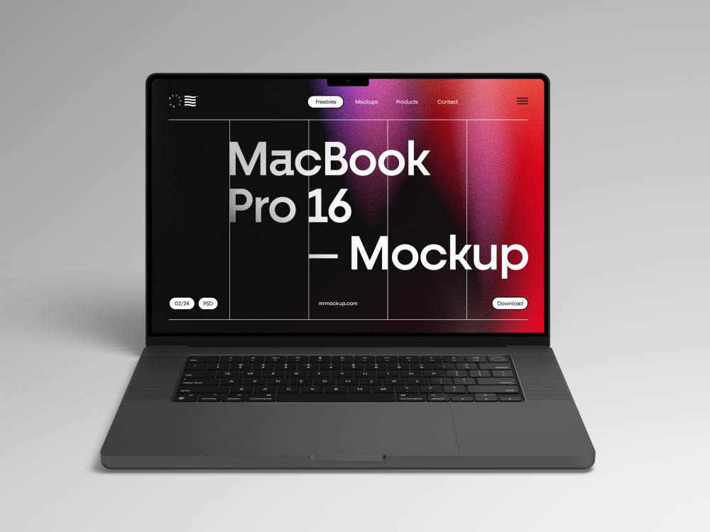 MacBook Pro 16 样机Figma源文件下载插图