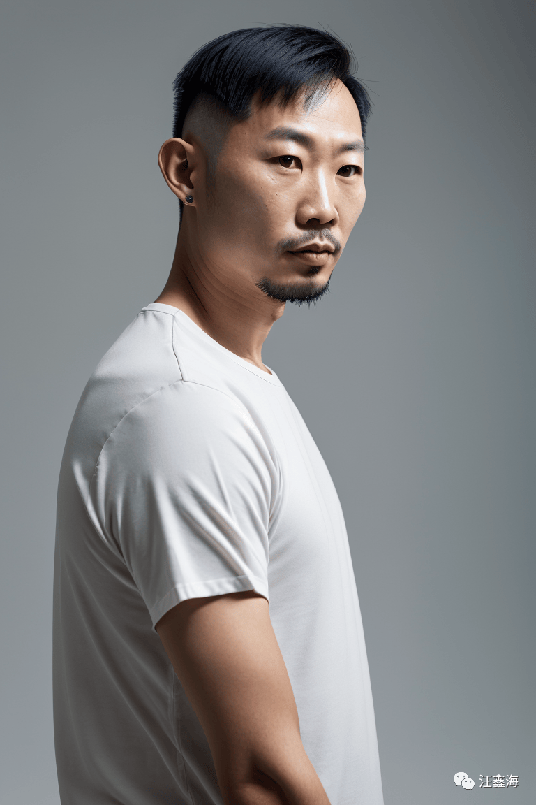 00764-1510961961-UnderCut,1Asian man, Pure white background, professional photograph,_.png