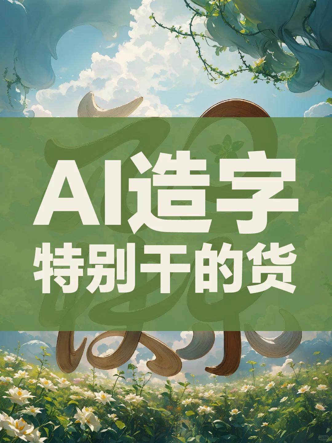 Stable Diffusion AI造字图文详解（教程）