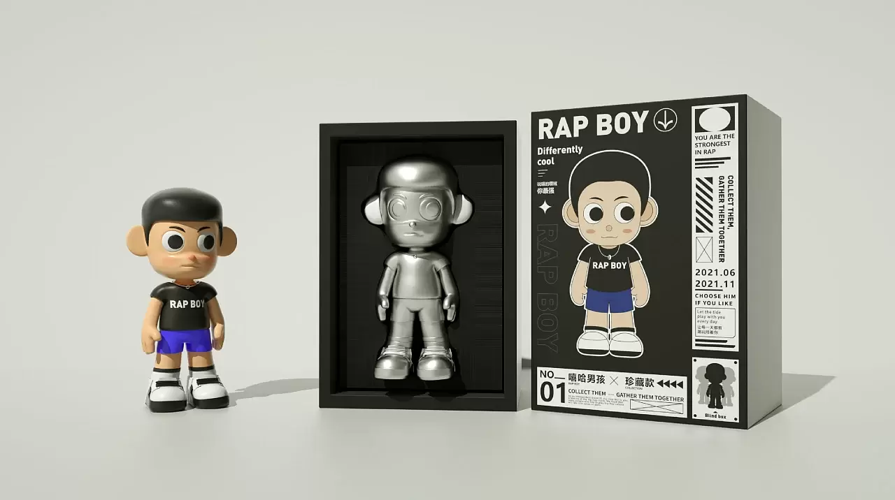 【RAP  BOY】 IP设计