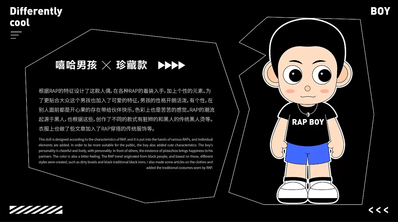 【RAP  BOY】 IP设计