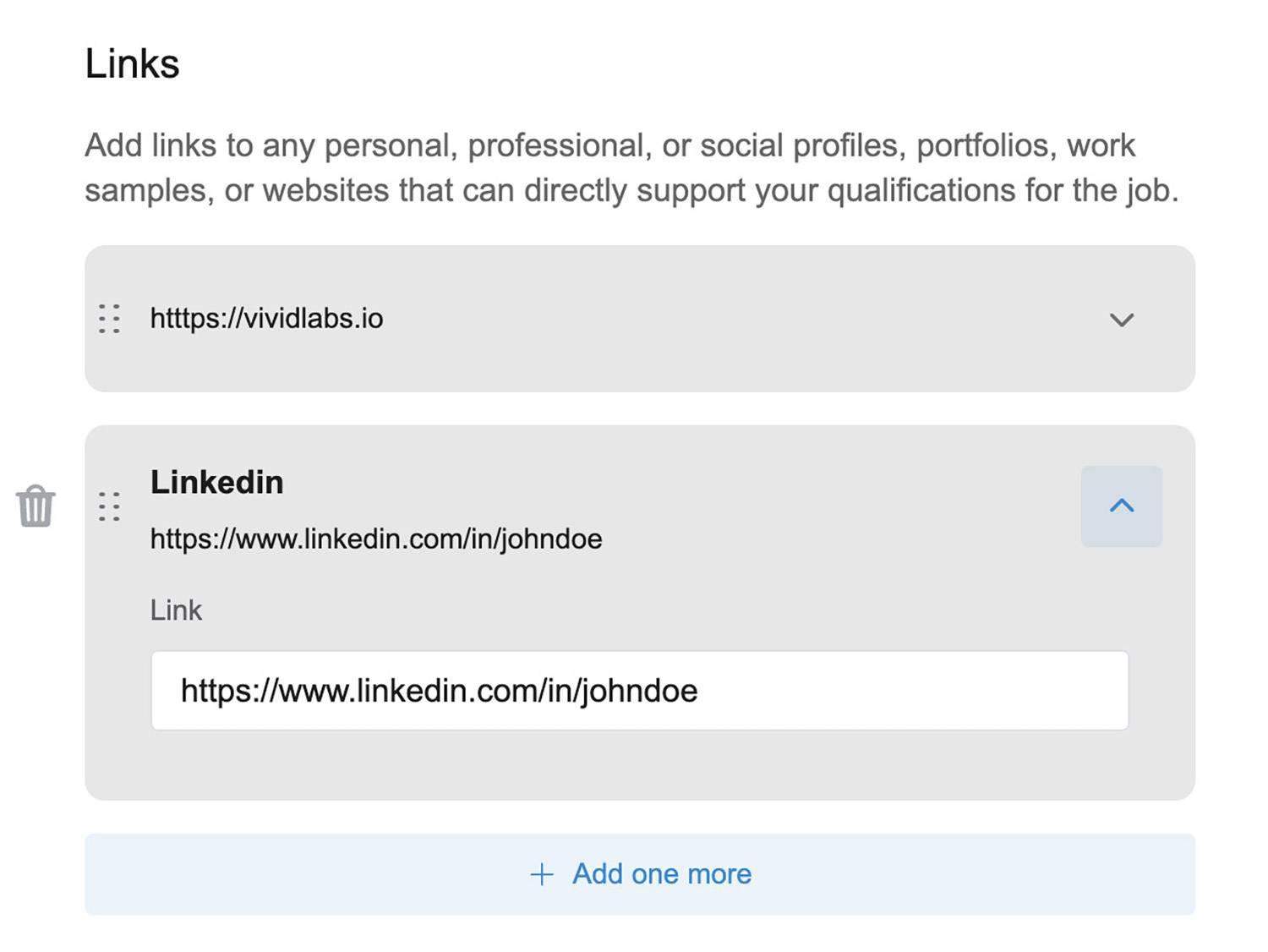 links