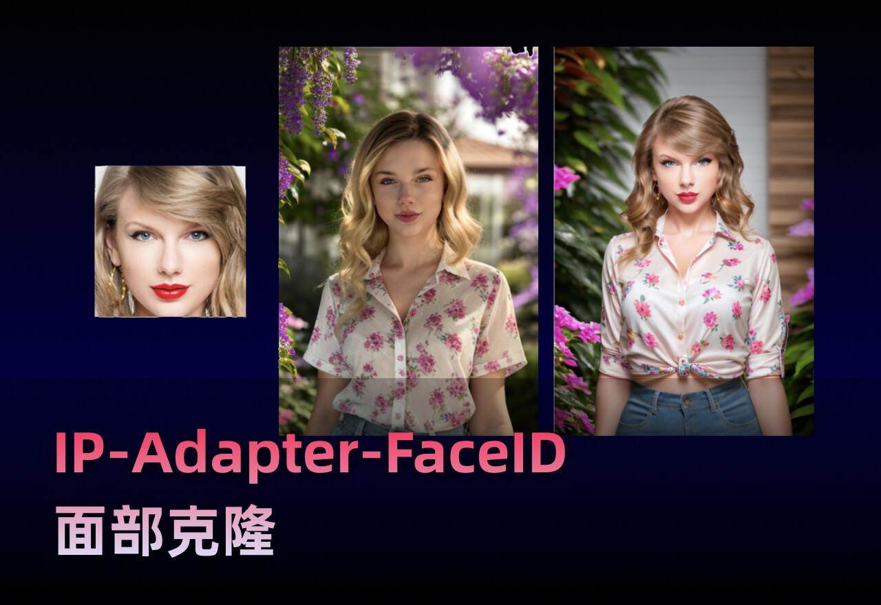 IP-Adapter-FaceID丨无须借助人工智能技术，即刻实现面容克隆！