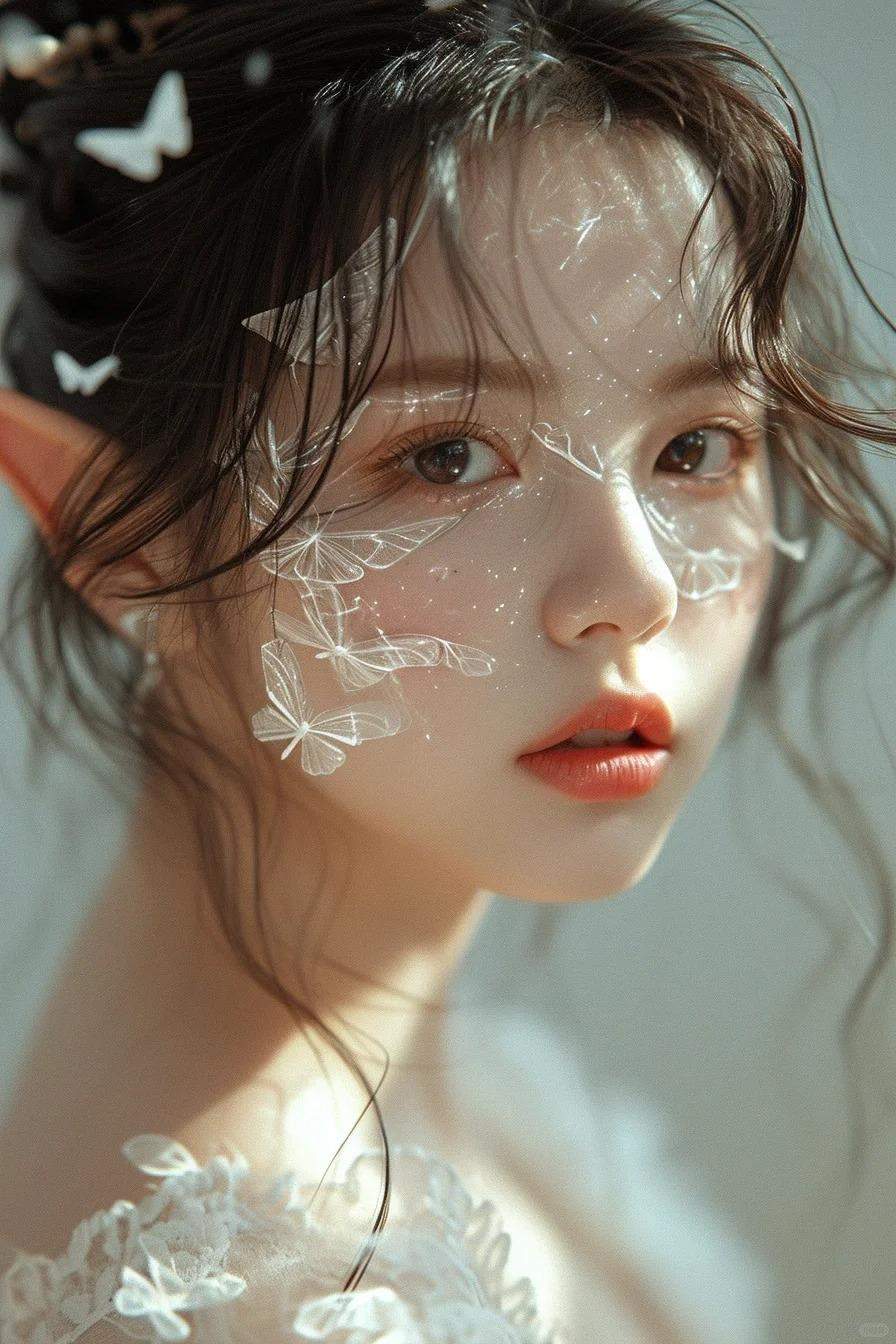 Midjourney V6 | 精灵少女✨1