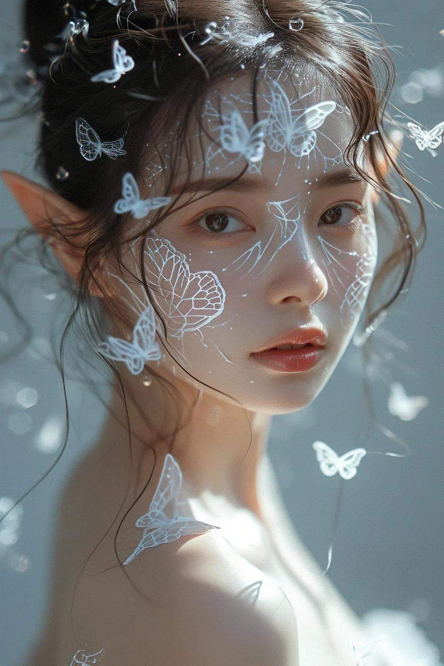 Midjourney V6 | 精灵少女✨1