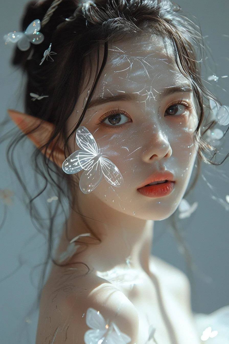 Midjourney V6 | 精灵少女✨1