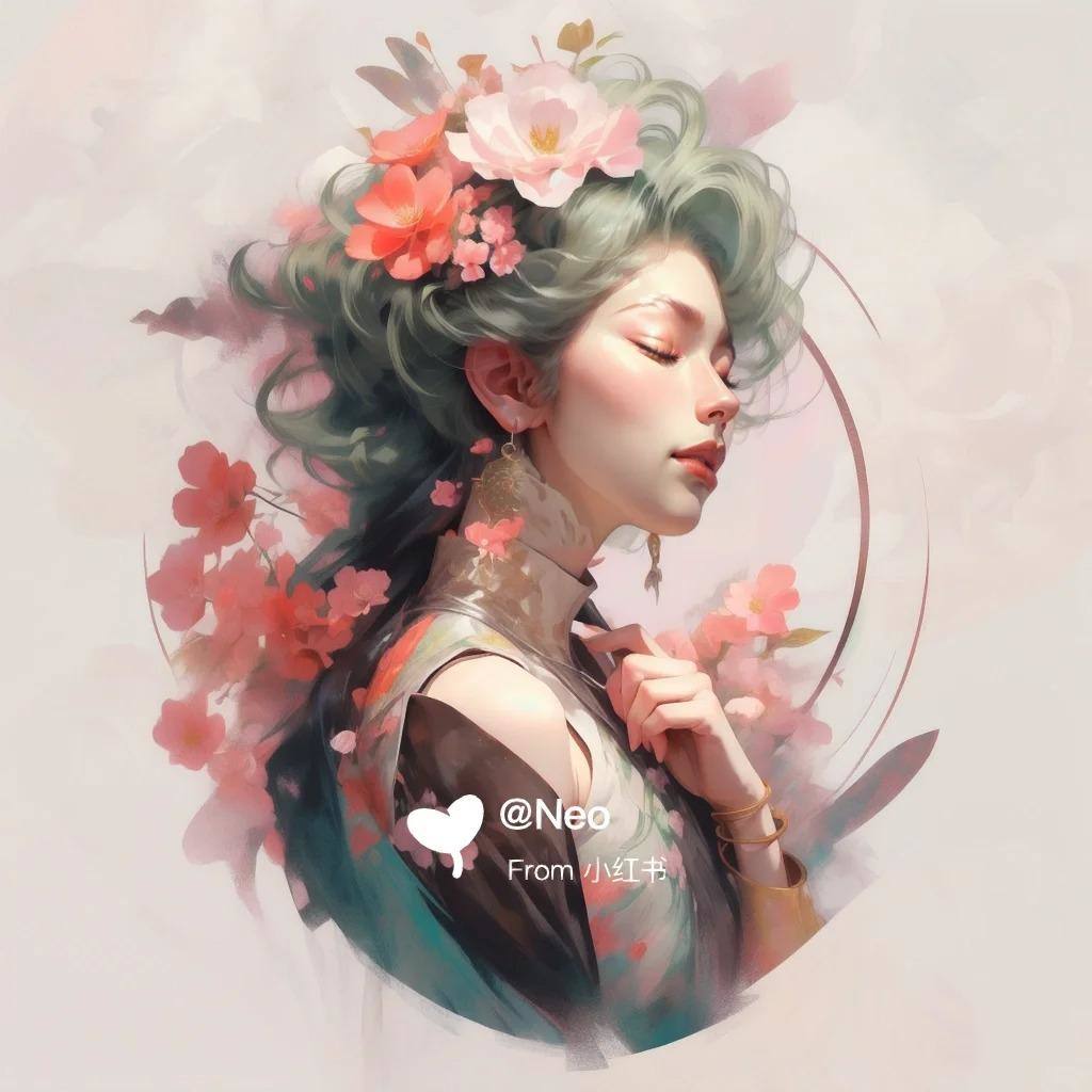 花间少女自在风姿