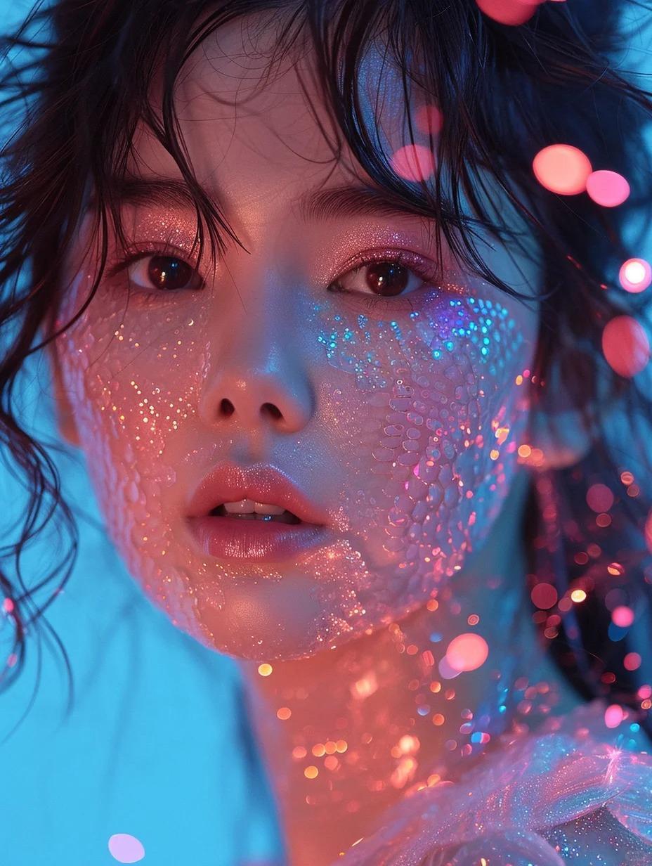 Midjourney v6|绝美珠光少女3✨