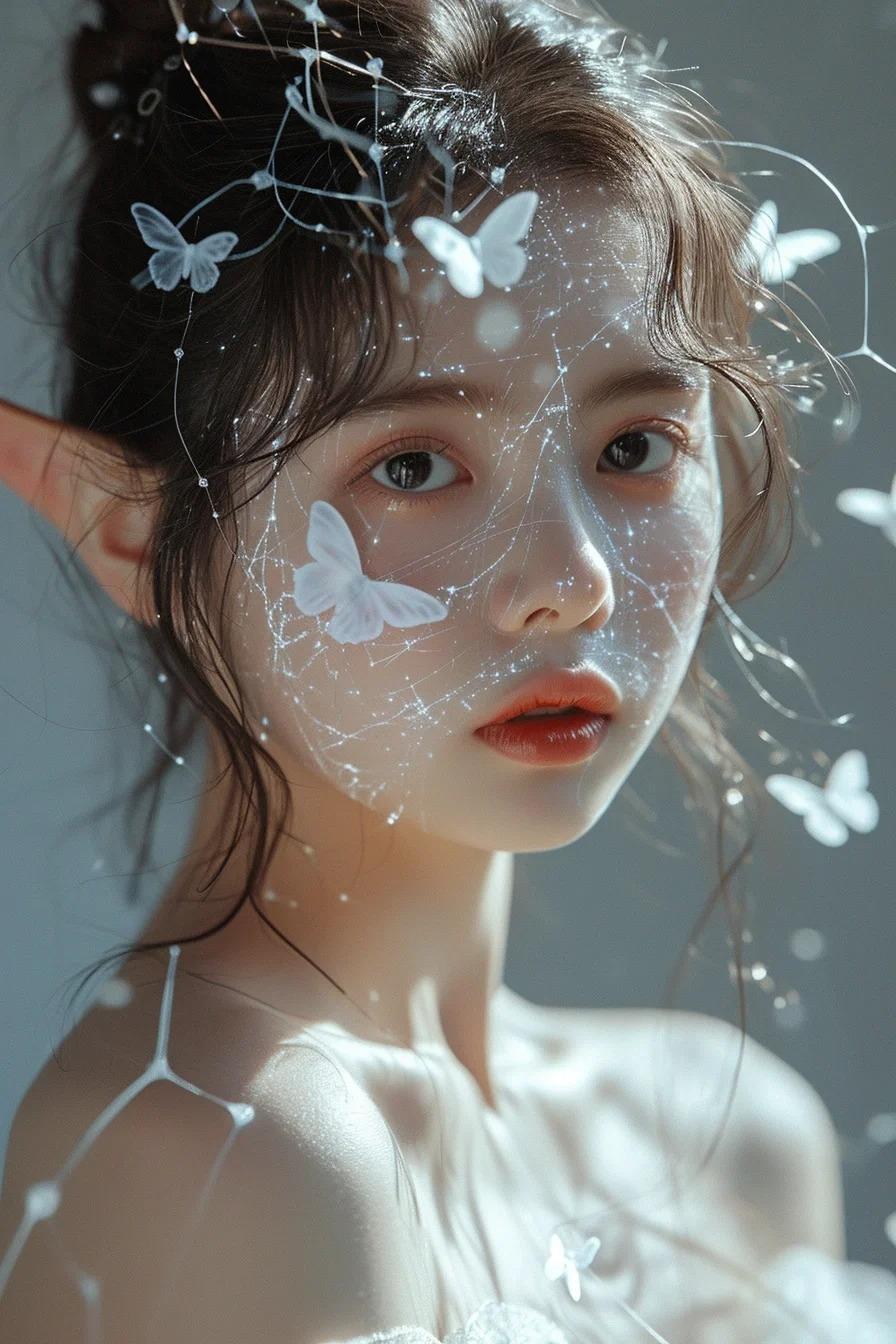 Midjourney V6 | 精灵少女✨1