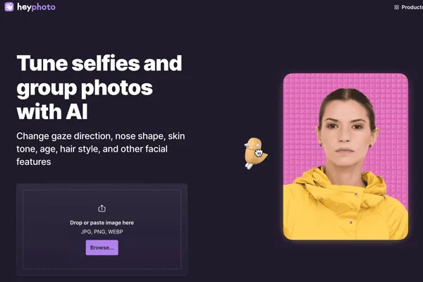 HeyPhoto：在线AI照片编辑器