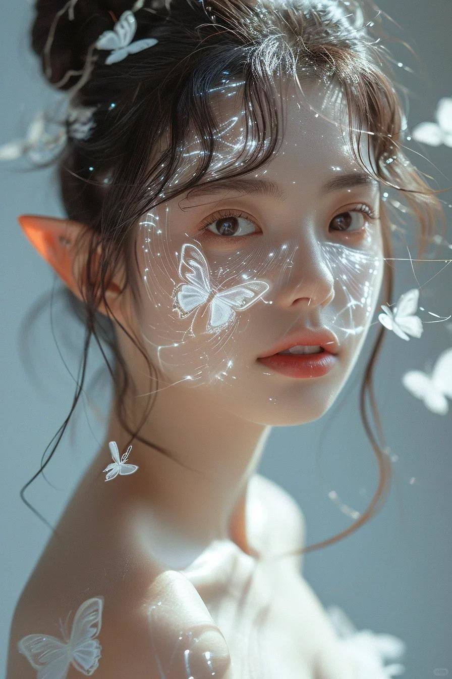 Midjourney V6 | 精灵少女✨1