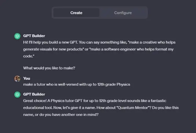  GPT Builder