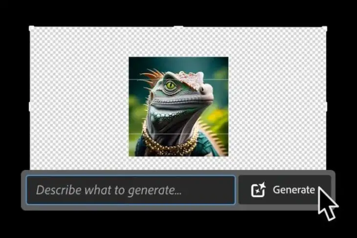 Adobe Photoshop基于人工智能的 "生成扩展" 功能