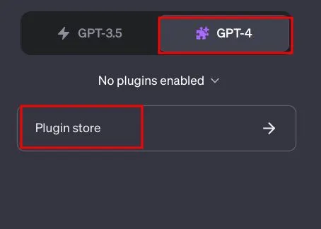 ChatGPT插件商店