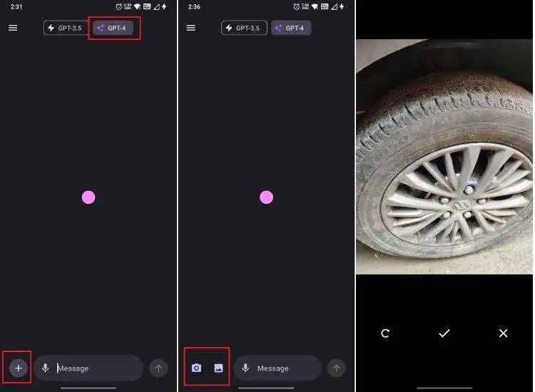 要求 ChatGPT 解释更换轮胎的过程
