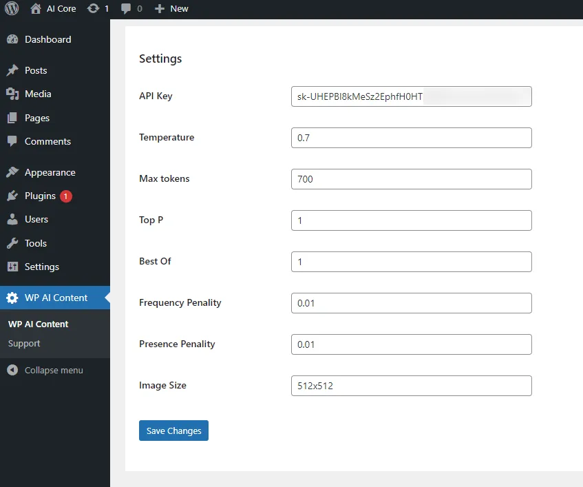 AI Content Writer