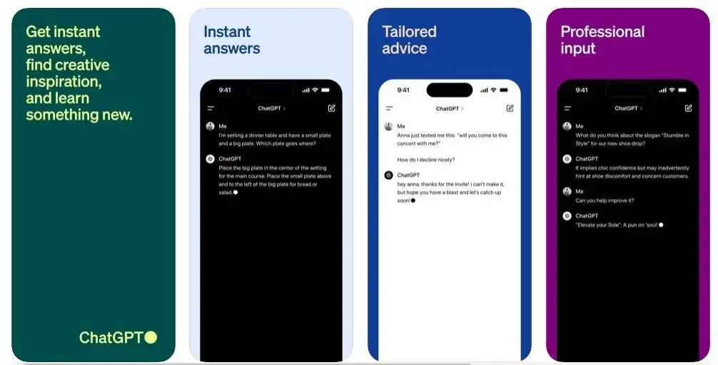 iOS 版 ChatGPT 应用程序