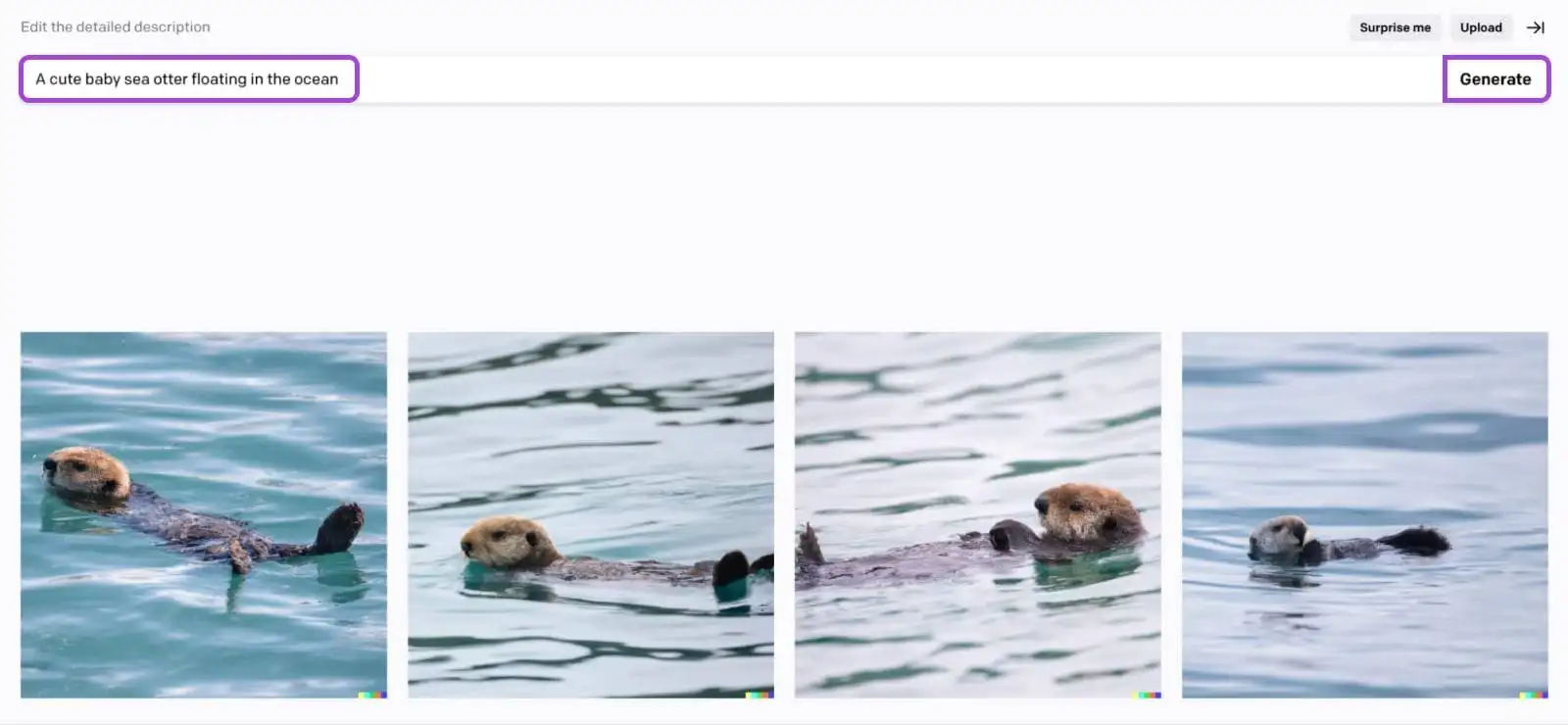漂浮在海面上的可爱海獭宝宝 漂浮在海面上的可爱海獭宝宝