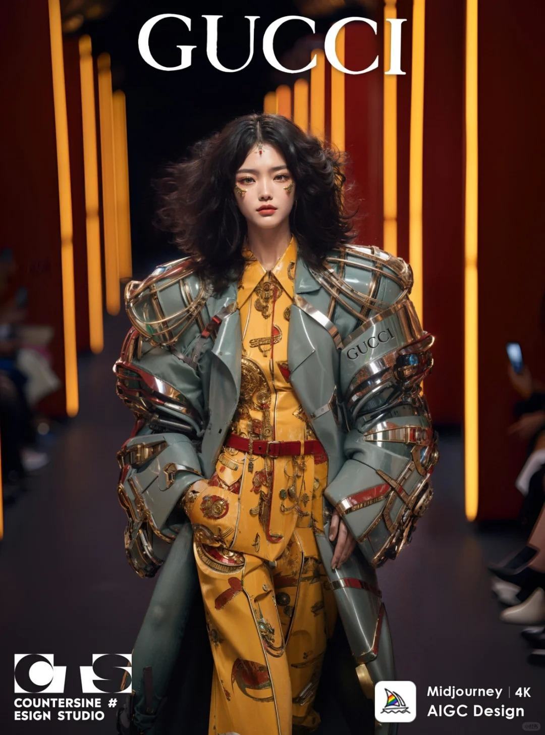 ?GUCCI时尚走秀，未来主义乌托邦