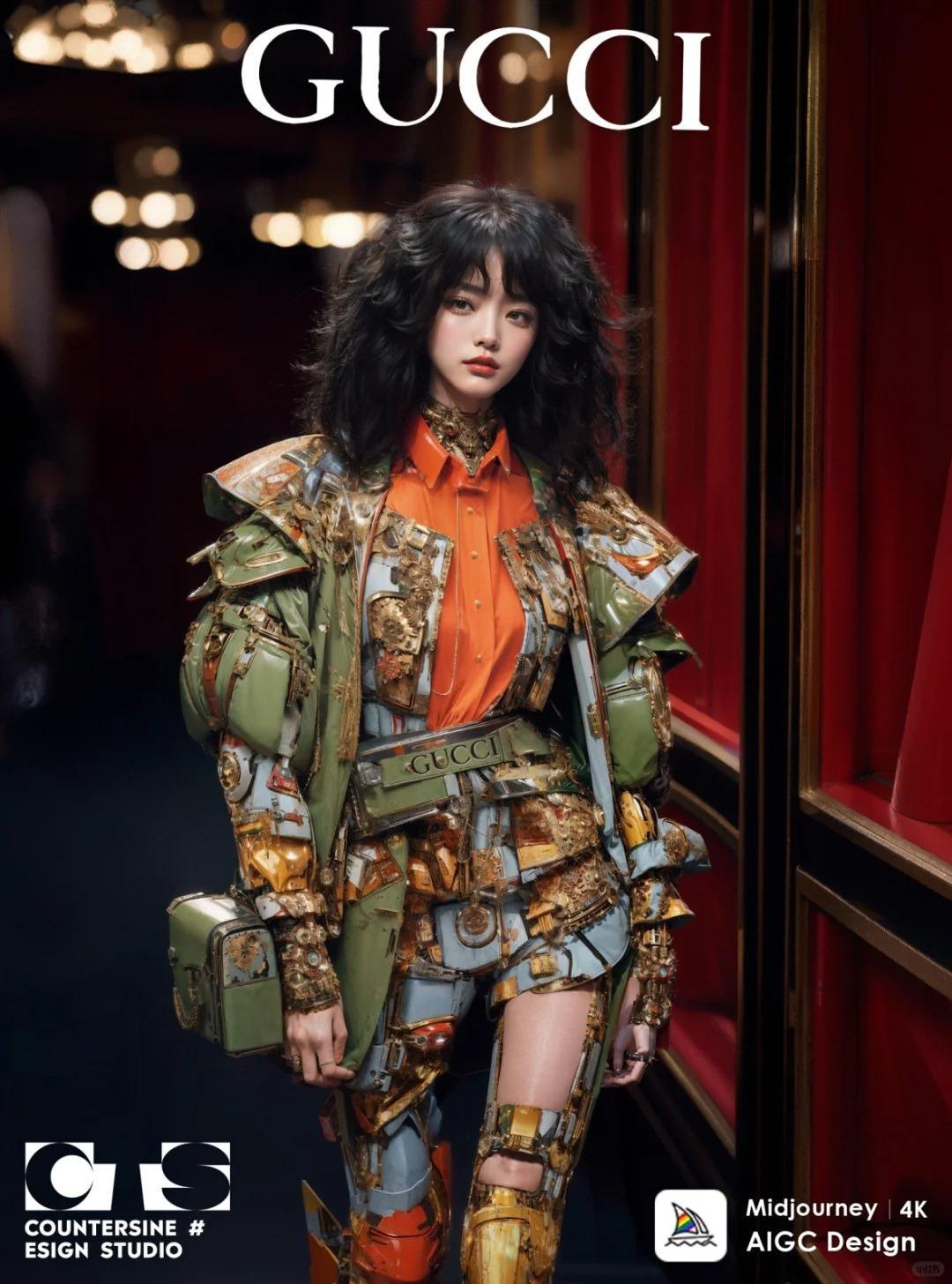 ?GUCCI时尚走秀，未来主义乌托邦