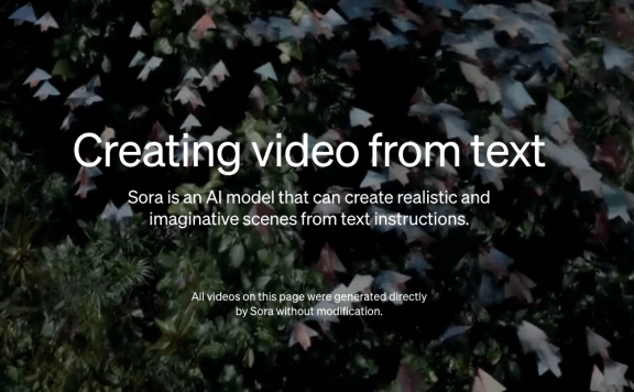 Sora: OpenAI的先进AI视频生成模型 - 功能和应用全解析