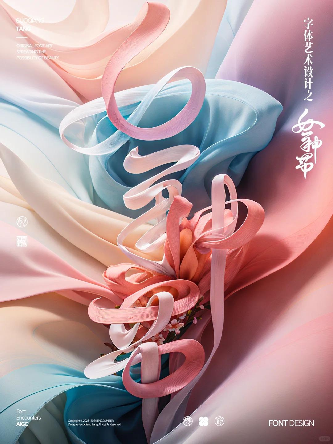 Stable DiffusionAI造字教程-女神节