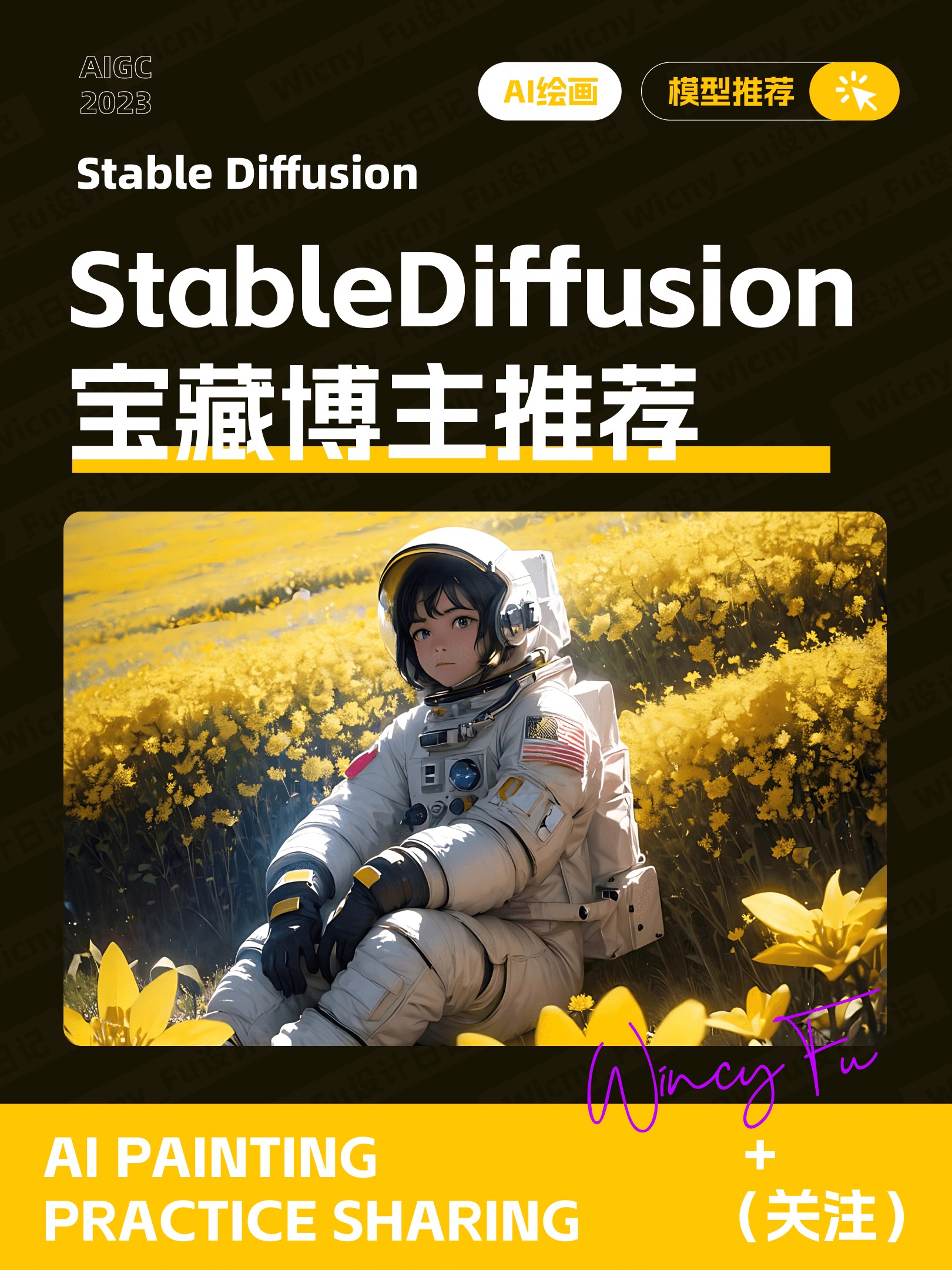7位 Stable Diffusion 教学宝藏博主推荐！