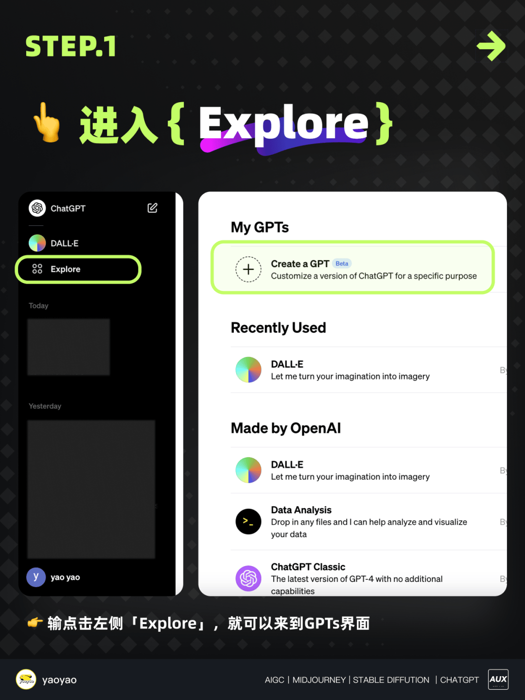 4步轻松完成GPTs！你的专属助理上线！