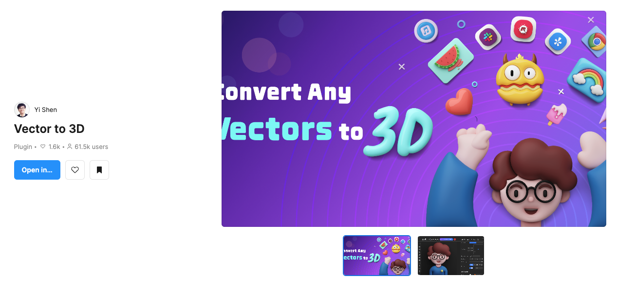 Vector to 3D: 为Figma用户带来的三维创新插件插图