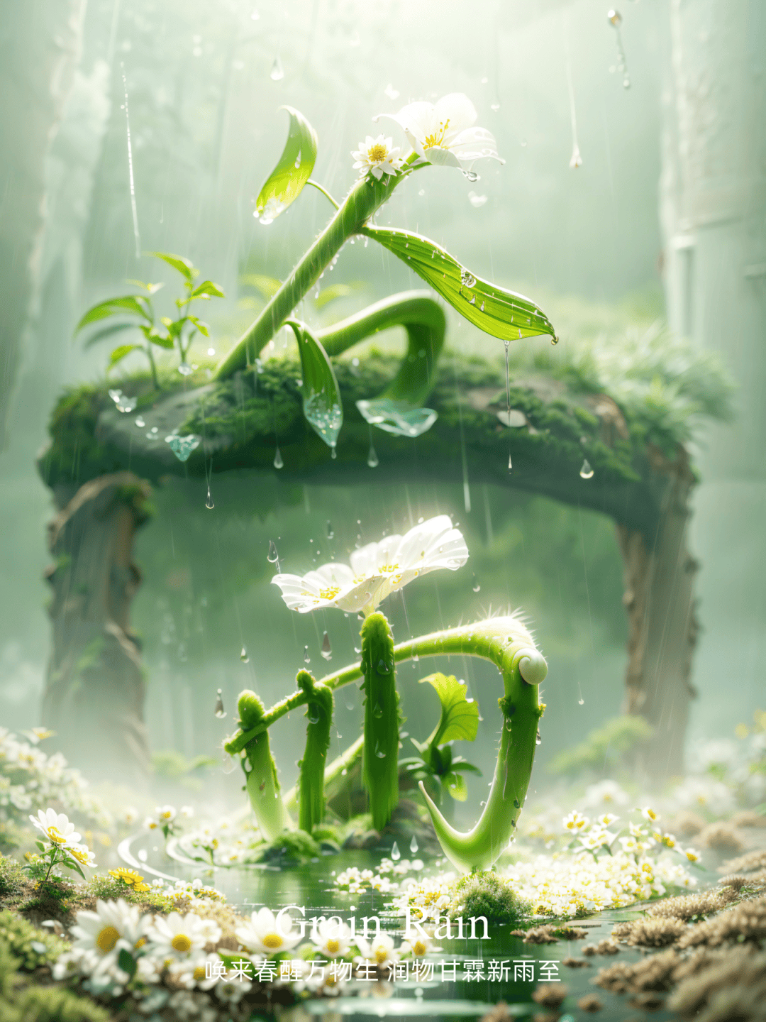 谷雨节气｜SD谷雨节气海报分享