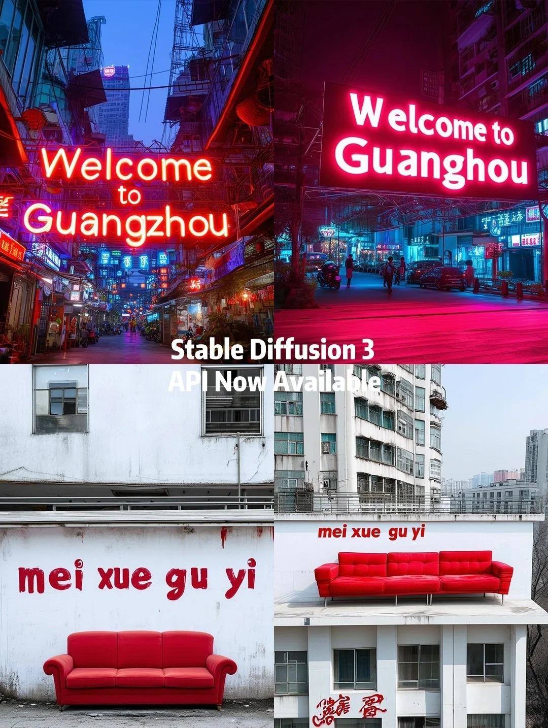 在comfyUI使用StableDiffusion3