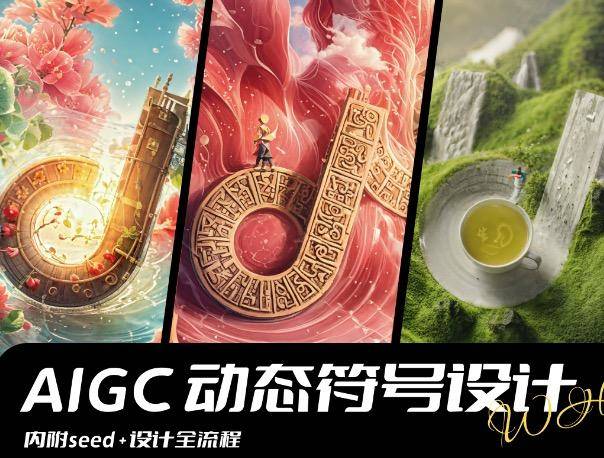 AIGC辅助动态超级符号设计