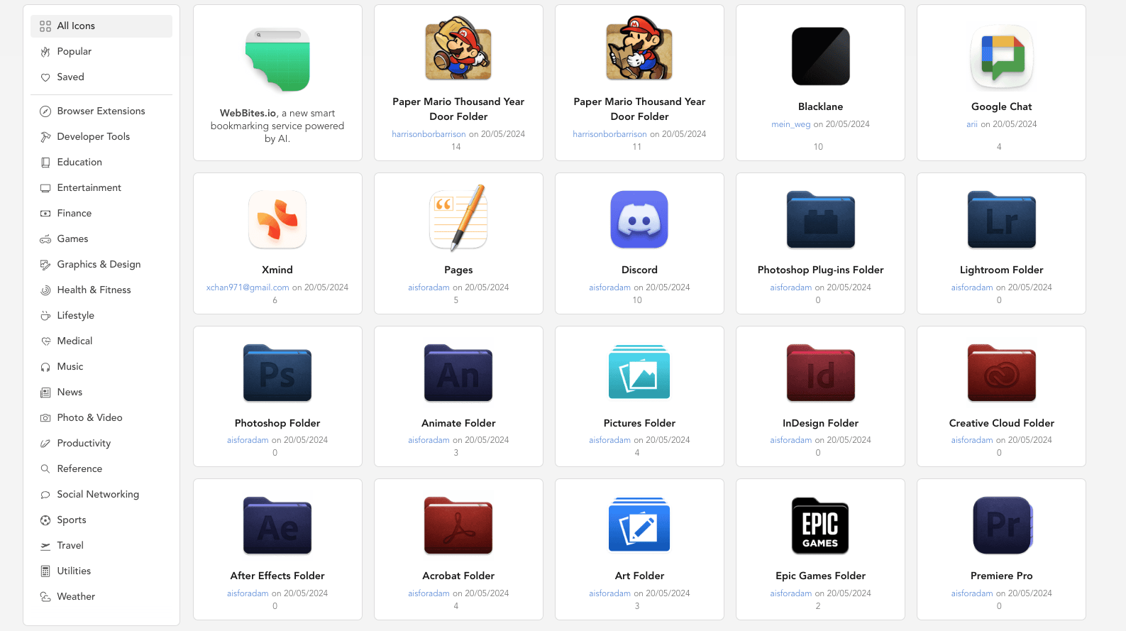 MacOS App Icons:免费高清图标库,提供icon格式下载