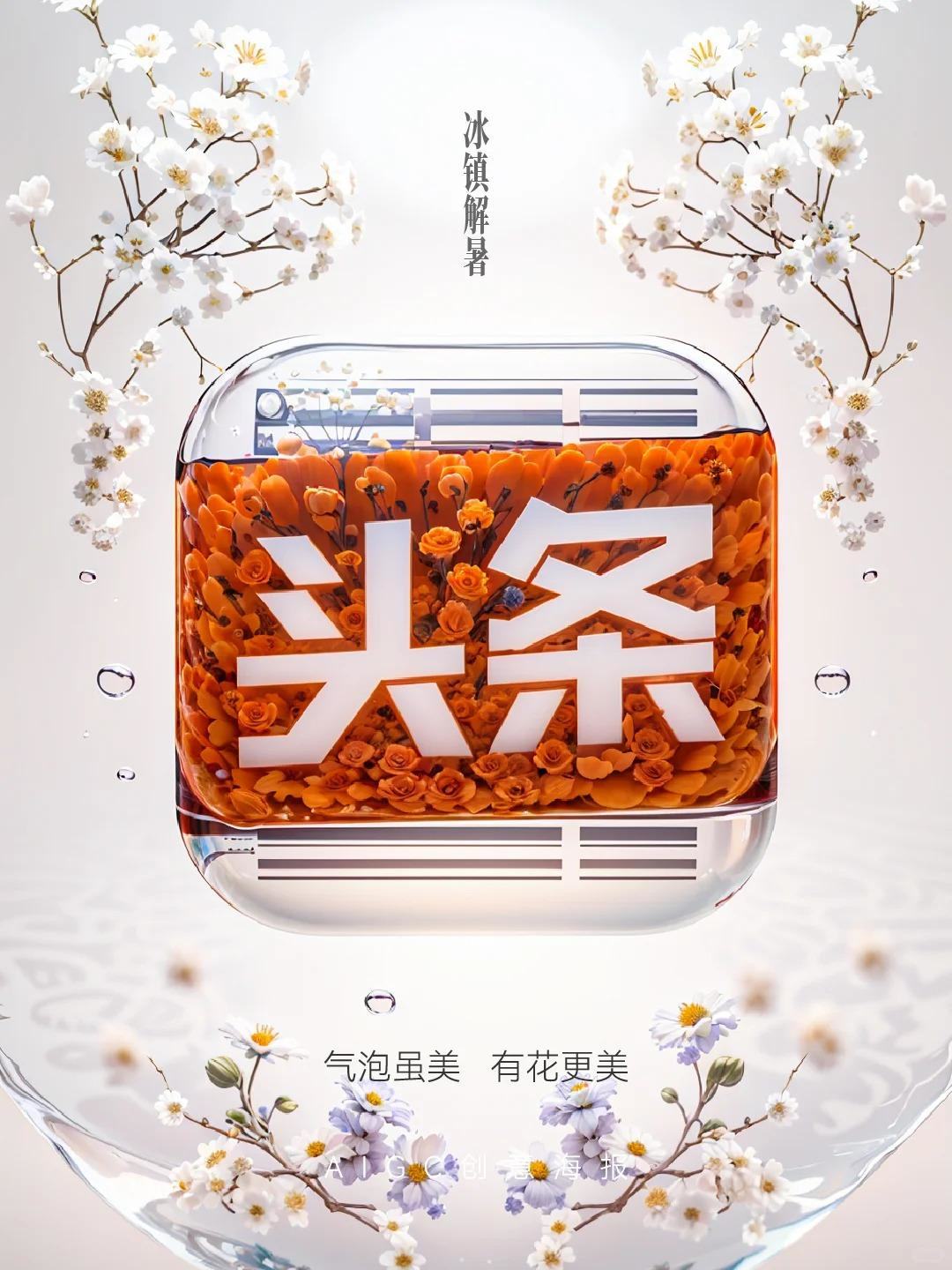 气泡生花，有花会更美！手机图标你爱了吗？