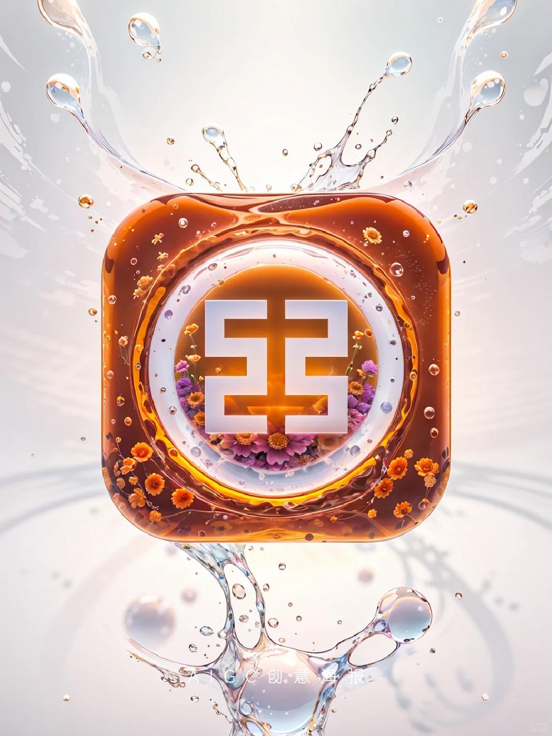 气泡生花，有花会更美！手机图标你爱了吗？