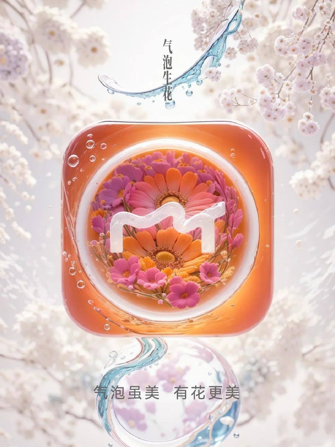 诱不过小朋友们的喜爱，续更气泡生花图标！