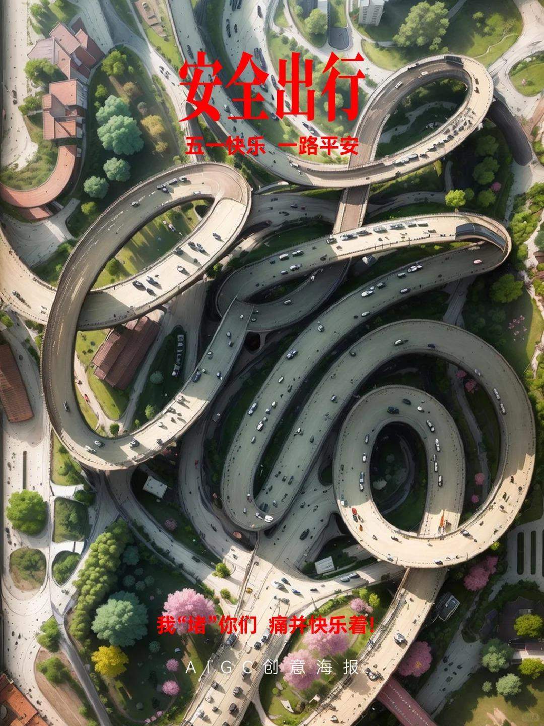 五一出行，我“堵”你们一定痛并快乐着！