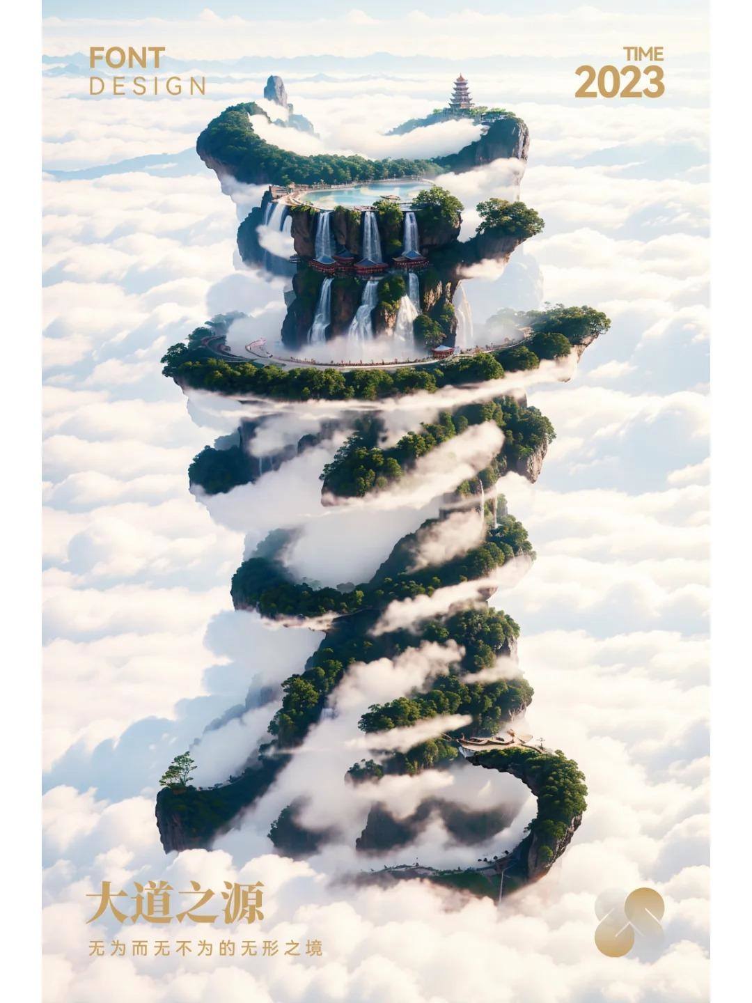 大道之源之无为！AI造字（提示词）