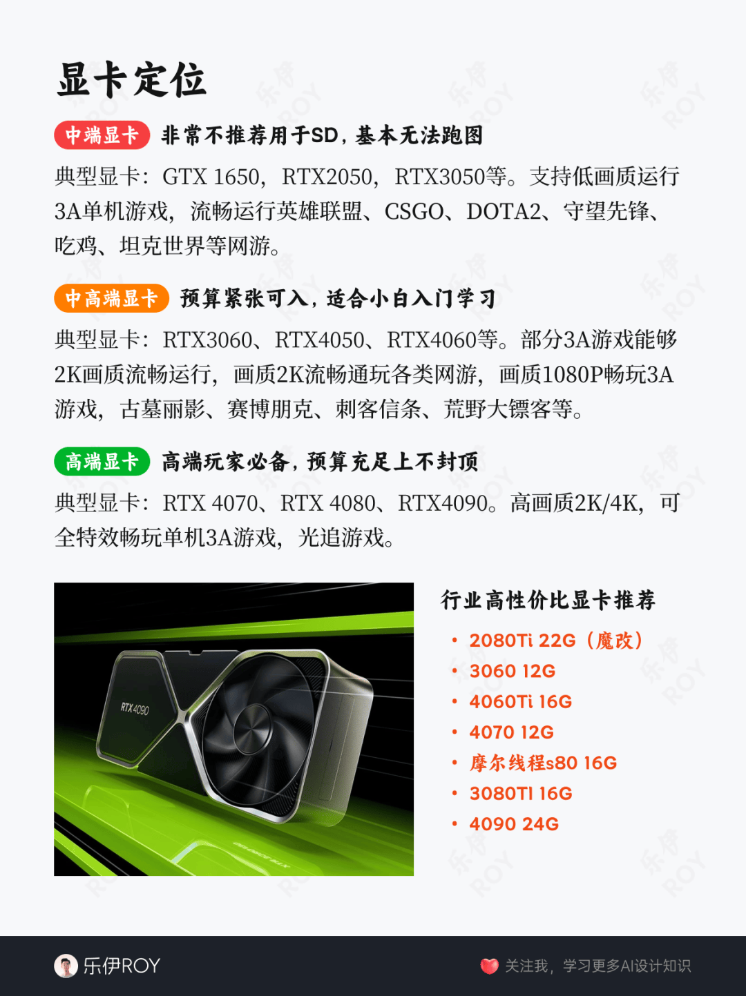 ?SD跑图必备?硬件配置全攻略???