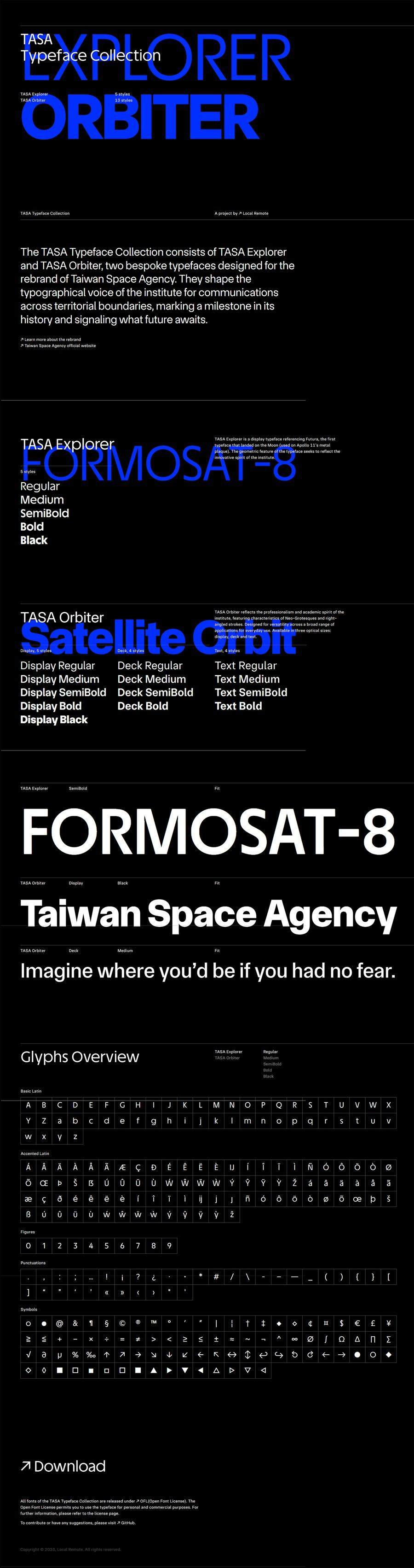 TASA Typeface Collection 免费商用开源字体 设计素材 第1张-素材湾 TASA Typeface Collection 免费商用开源字体 设计素材 第1张